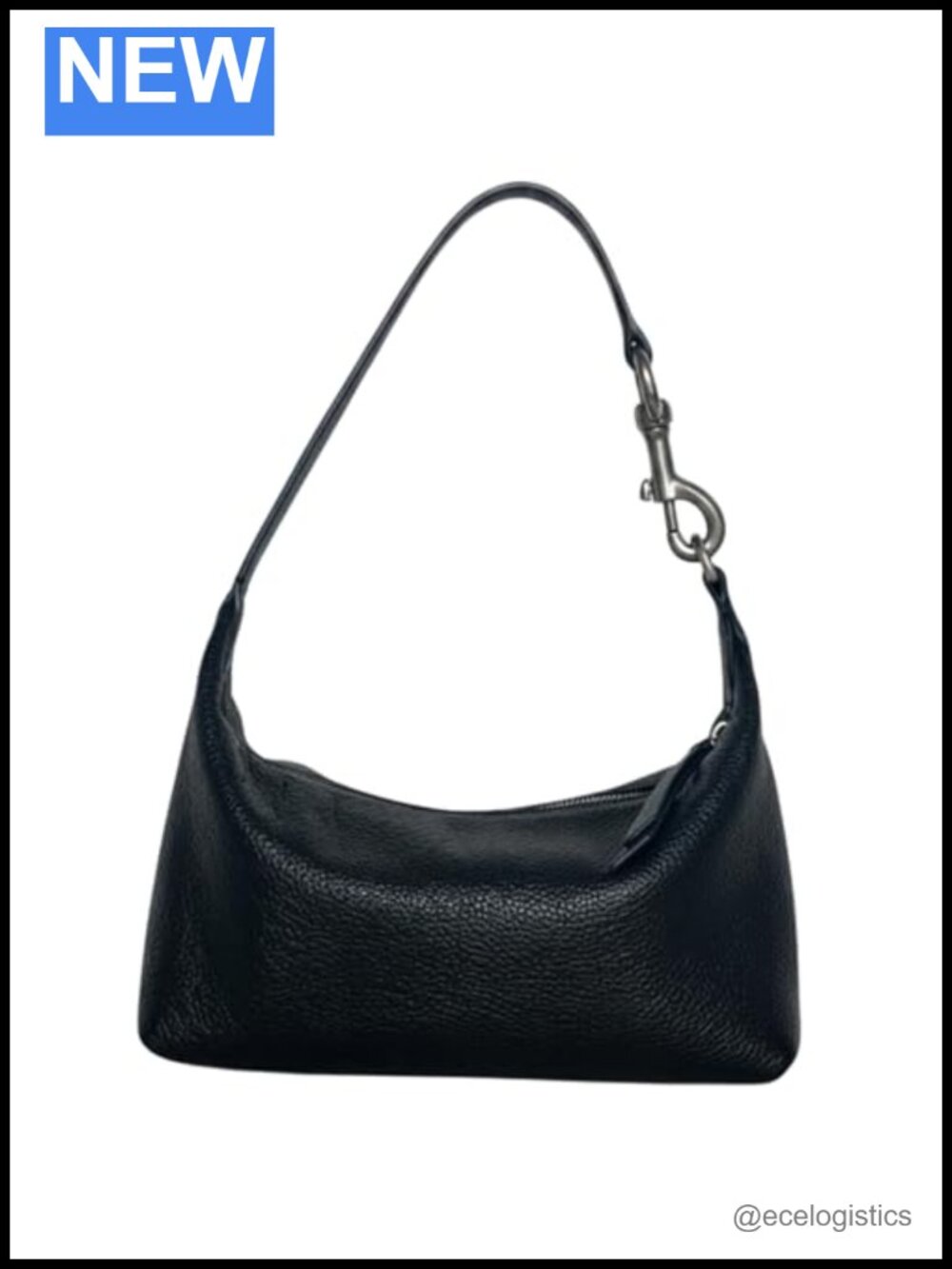 Women's Genuine Leather Hobo Bag Minimalist Crossbody Purse